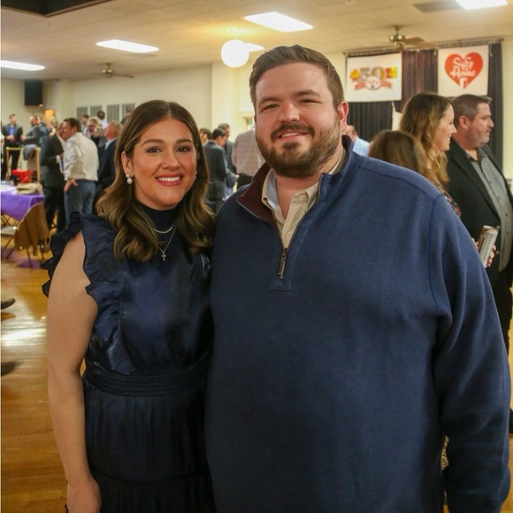 Lulus Take a Glance Navy Blue Tiered Mock Neck Midi Dress - Picture 2 of 2